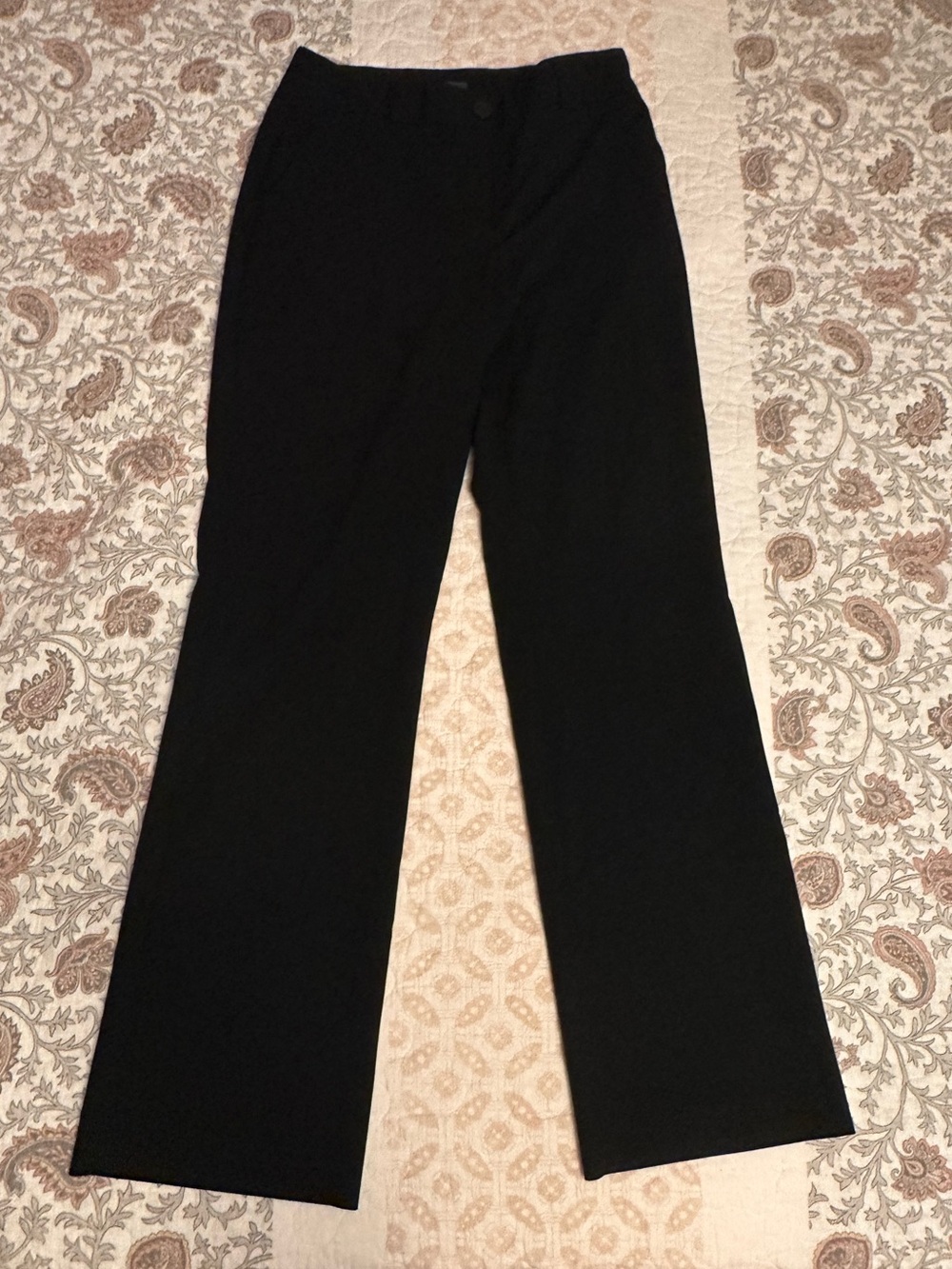 Worthington Black Straight Leg Dress Pants